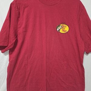 Bass Pro Shops Vibrant Red Short Sleeve Tee